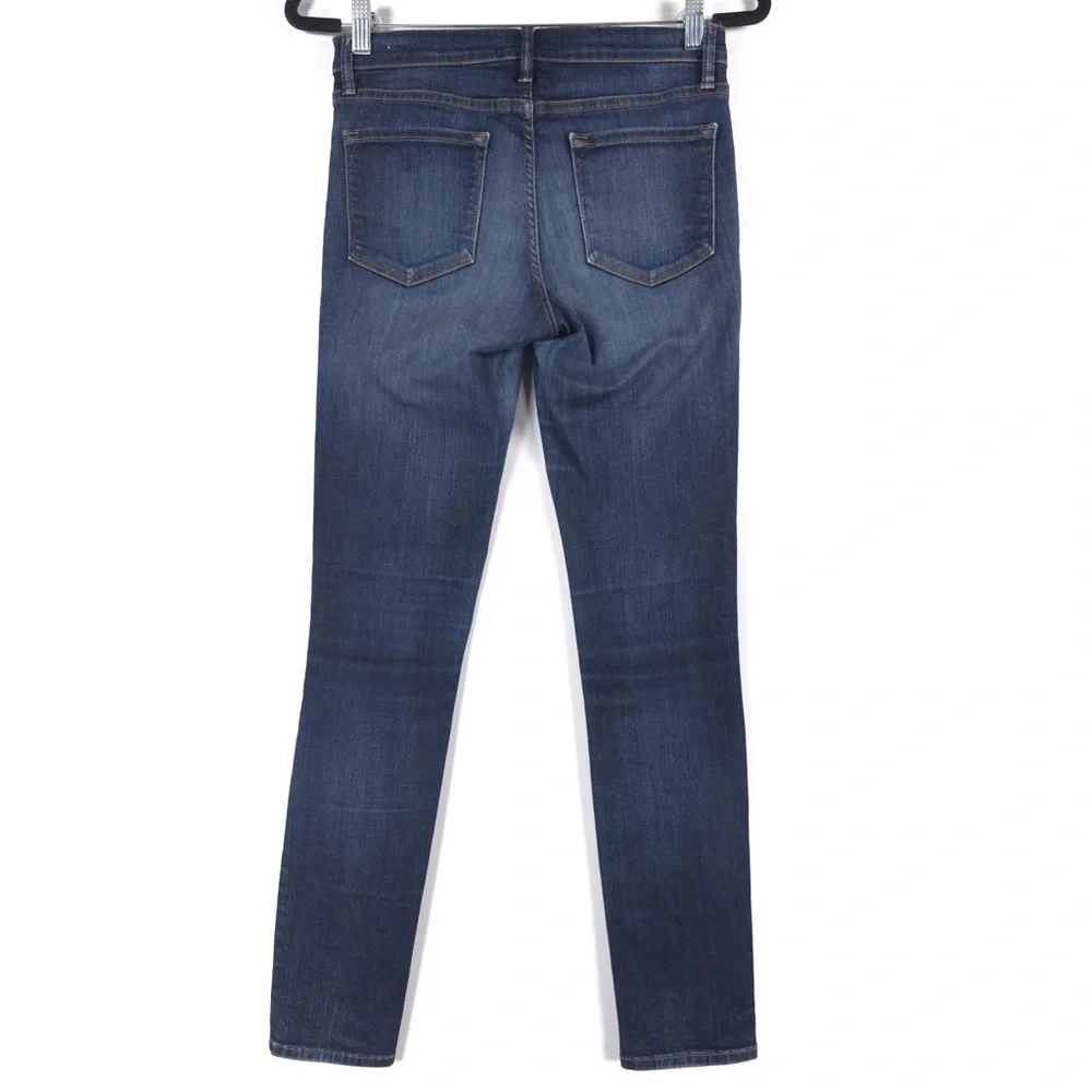 FRAME Le Skinny de Jeanne PEMBRIDE SQUARE Jeans MADE IN USA HAND CRAFTED Size 28 - Picture 9 of 12